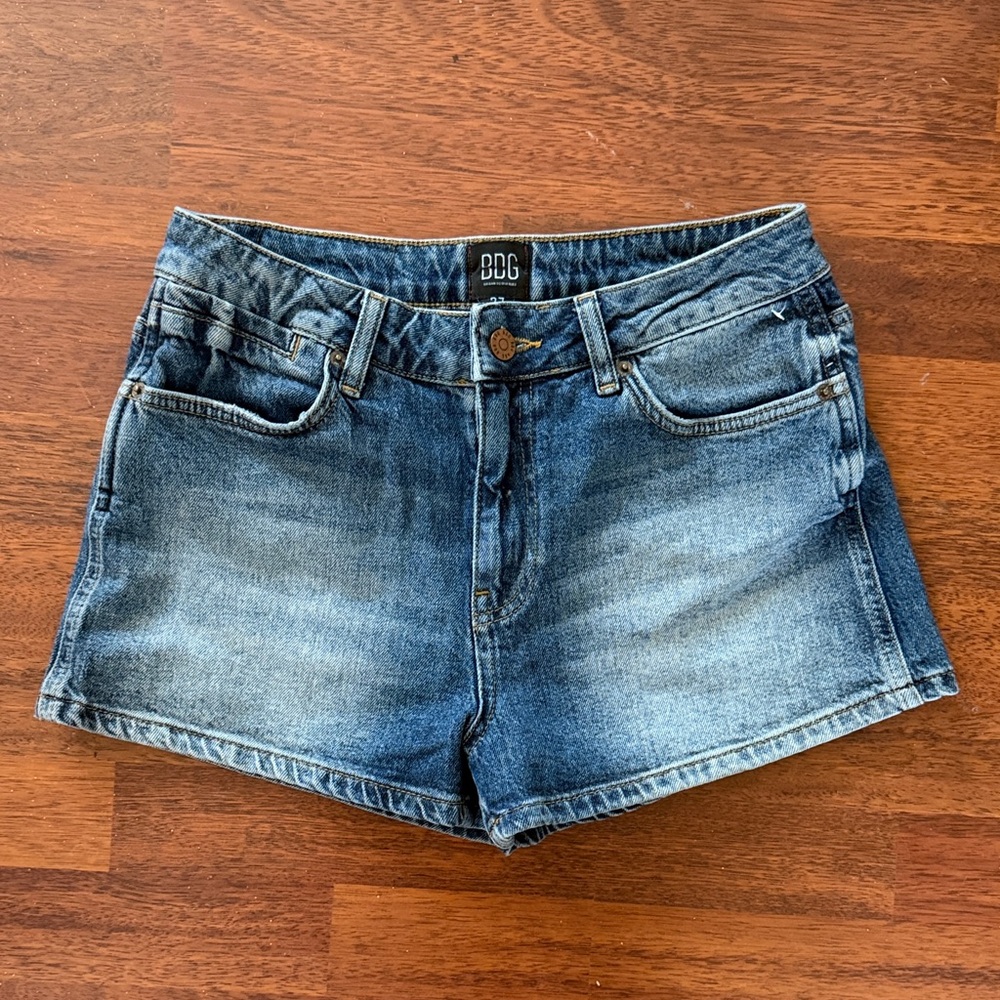 BDG Blue Wash Denim Shorts